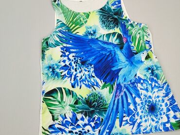 błękitna eleganckie bluzki: Bluzka Damska, M, stan - Bardzo dobry