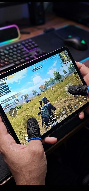 bluetooth gamepad: Mobil oyun üçün toxunma ekran barmaq ucları (2 ədəd) - Material — 3