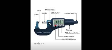Mikrometrlər: Elektron mikrometr Ölçmə imkanı : 25-50 mm Tamamilə yenidir, istifadə -da lalafo.az — 3 Mikrometrlər: Elektron mikrometr Ölçmə imkanı : 25-50 mm Tamamilə yenidir, istifadə — 3