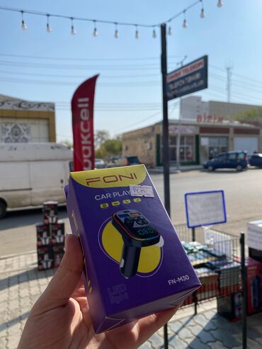GPS naviqatorlar: FONI FN-M30 avtomobil üçün Bluetooth FM transmiver Xüsusiyyətlər: -
