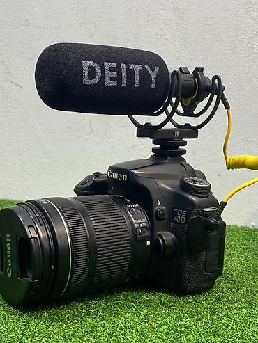 nikon d7200: 📸 CANON EOS 70D — ПОЛНЫЙ КОМПЛЕКТ 🔥 💰 Цена: 49 000 сом Продаю Canon — 2