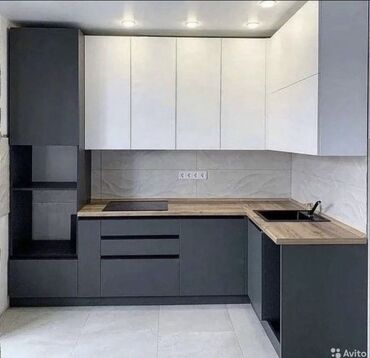 Sifarişlə mətbəx mebeli: Sifarişlə mətbəx dəsti, Özü çəkən petlələr, Mat laminat, Kredit var, Rayonlara çatdırılma, Pulsuz çatdırılma — 11