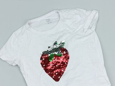 obcisła sukienka: T-shirt, Sinsay, 9 years, 128-134 cm, condition - Very good
