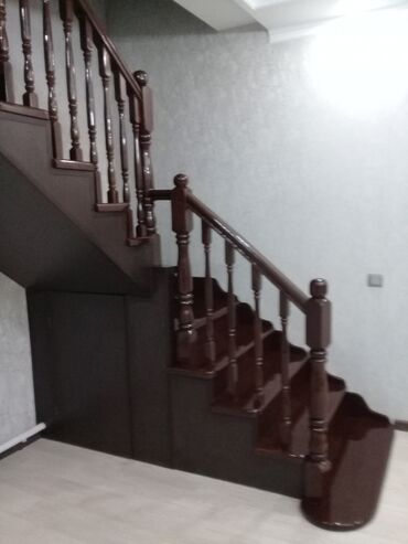 Деревянные лестницы: Деревянная лестница Для дома, Бесплатный замер, Вид дерева: Сосна, Стиль: Лофт — 16