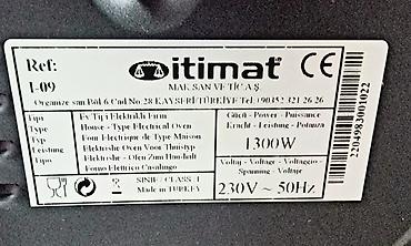 Duxovkalar: Elektrik soba tok peci itimat Türkiyə istehsalı i-09 model Gücü 1300 — 12