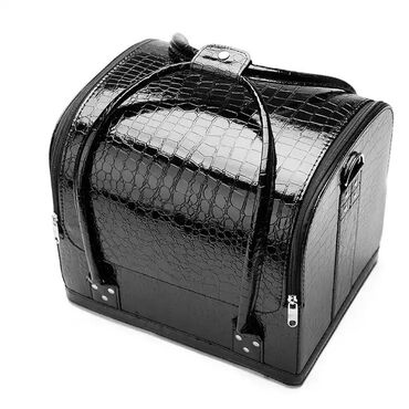 сумка для мастера: Сумка для визажа лакированная и чемодан для ногтевого мастера Новый