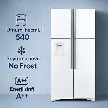 Soyuducular: Soyuducu Hitachi R-W660PUC7 GPW ❄️ Soyuducu Hitachi R-W660PUC7 GPW – — 1