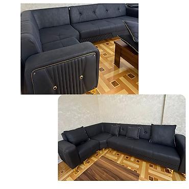 Digər mebel: RumiKünc divan ideal vəziyyətdədi. Satılır 500₼. Açılır baza var. Ölçü — 1