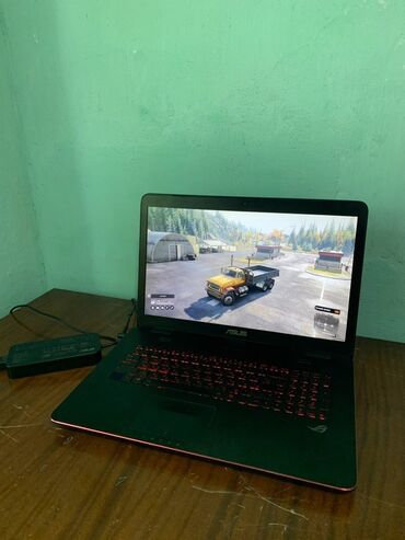 купить джойстик сони плейстейшен 4: Ноутбук, Asus, 16 ГБ ОЗУ, Intel Core i7, 17.3 ", Б/у, Игровой, память HDD + SSD