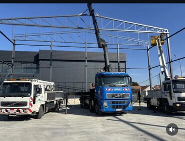 Građevinarstvo i rekonstrukcija: Kamion sa kranom   Duzina krana 25m   Tovarni prostor 6.30 m x 2.5m    — 1