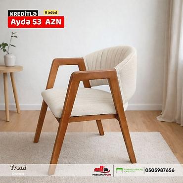 ay: Qonaq otağı üçün, Yeni, Qatlanmayan, Stul — 3