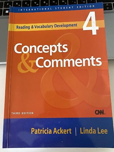 Книги и журналы: Məhsul: “Concepts & Comments 4 – Reading & Vocabulary — 1