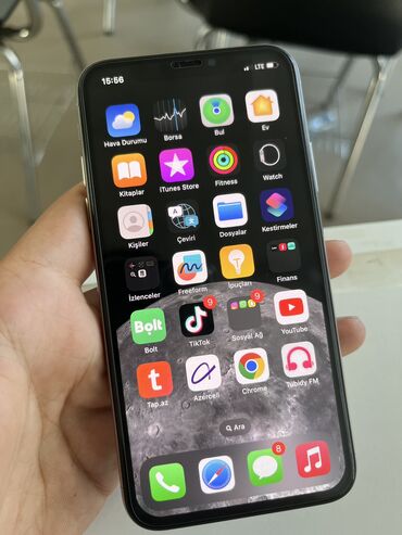 işlənmiş ayfonlar: IPhone X, 64 GB, Ağ, Face ID