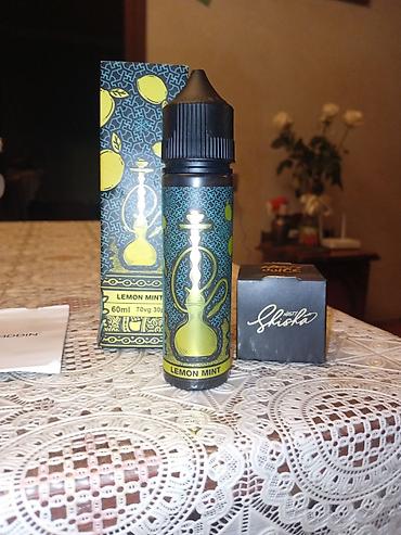 qəlyanlar elektron: Məhsul: Nasty Shisha – Lemon Mint vape məhlulu - Həcm: 60 ml - VG/PG — 2
