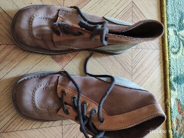 Ботинки: KicKers ботинки кожа 37размер за пачку порошка стирального автомат