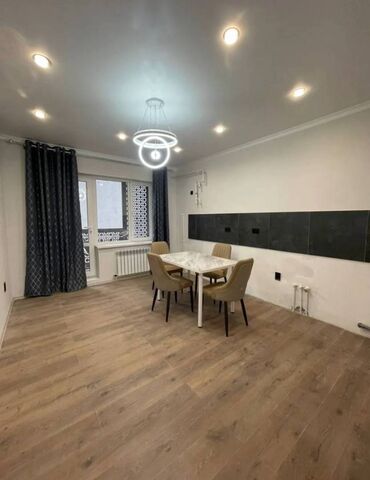 3 комнатная квартира 104 серии бишкек: 1 комната, 53 м², Элитка, 2 этаж, Евроремонт