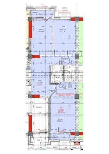 Продажа квартир: 3 комнаты, 118 м², Элитка, 1 этаж, ПСО (под самоотделку)