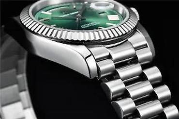 Ručni satovi: PAGANI DESIGN PD-1752 - Zelena - 36mm -Rolex Day-Date Homage Potpuno — 10