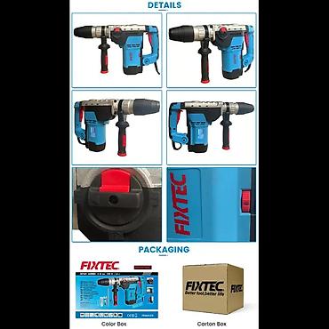kreditle drel: FIXTEC FRH401250 – Professional SDS-Max Perforator (1250W) Güclü 1250 — 2