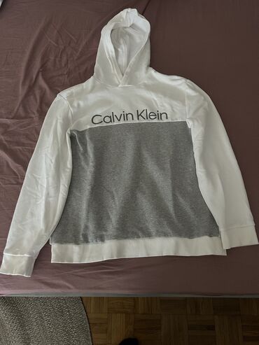 neogen krema za lice: Sweatshirt, XL (EU 54), Calvin Klein, color - Multicolored, With a hood