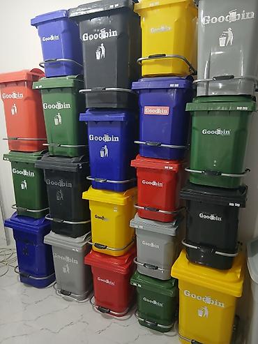 Tullantı qabları: Plastik “Goodbin” tullantı qutuları - Təyinat: məişət, ofis, obyekt — 4