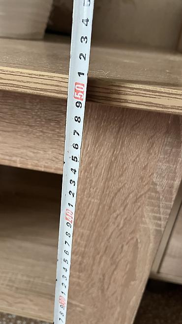 Журнальные столы: Журнальный столик из ЛДСП в цвете дуб сонома Размеры 50 - Форма — 10