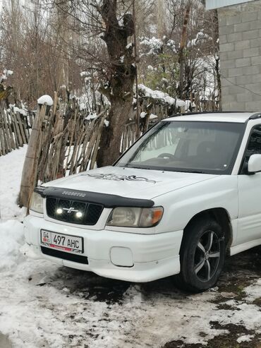 белый subaru: Subaru : 1999 г., 2 л, Автомат, Бензин, Внедорожник