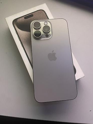 Apple iPhone: IPhone 15 Pro Max, 256 ГБ, Natural Titanium, Коробка, 86 % — 3
