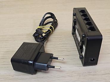 hub: Коммутатор Netis ST3105S, 5 портовый, 100мб/с ГАРАНТИЯ МЕСЯЦ - (в — 2