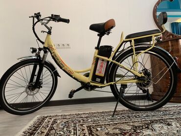 продажа бу электровелосипедов: Электровелосипед с 26 диаметром колес, на рост 155-185см Мотор 350W