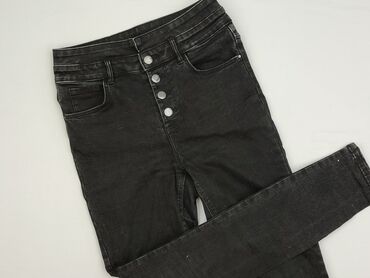 jeansy damskie z wysokim stanem plus size: Mohito, Jeans for women, size M