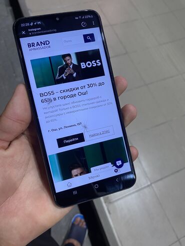 лабабой стекло в телефоне: Samsung Galaxy A23, Б/у, 64 ГБ, цвет - Черный, 1 SIM, 2 SIM