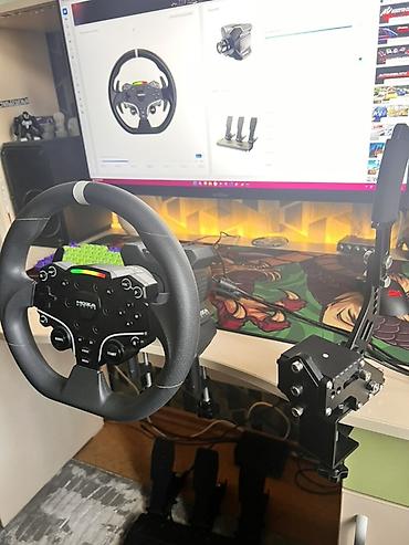 trak racer: Игровой комплект для симрейсинга MOZA Racing Состав: - Рулевое колесо — 2