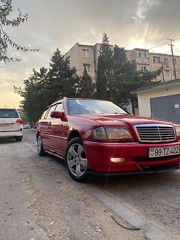 mercedes satilir: Mercedes-Benz C-Class (W202) Universal/Wagon – qırmızı rəng — 3