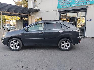 lexus ls: Lexus RX (салон) - Роскошный кожаный салон: черная натуральная кожа — 4