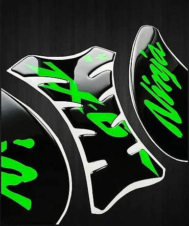 14 icon hunter: Stikeri kawasaki zx6r tank pad - bočni štitnici - 2142 📌 opis — 5
