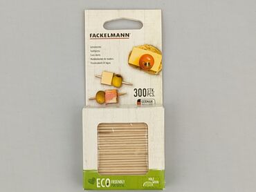 Zestaw 300 drewnianych wykałaczek Fackelmann, idealnych do serwowania
