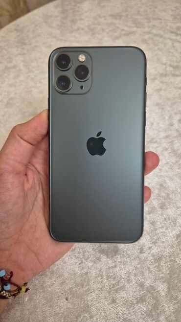 телефон fly nimbus 9: IPhone 11 Pro, 256 ГБ, Matte Midnight Green, Face ID