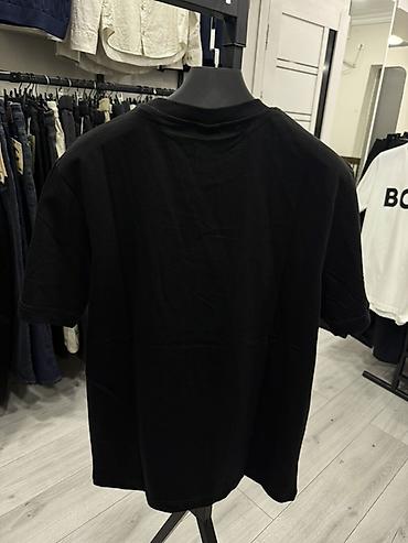 Футболки: Мужская футболка, S, L, XL, Boss, Новый, цвет - Черный, Самовывоз — 2
