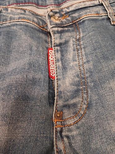 Farmerke: Dsquared2 muške farmerke - Model: džins sa efektom ispranog i — 2