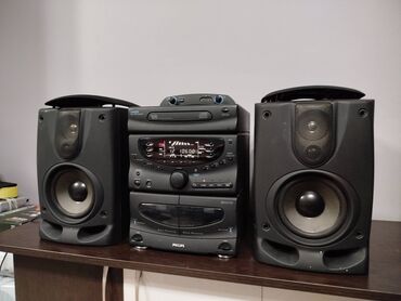 автомобильные динамики бу: Продаю недорого PHILIPS музыкальный центр есть AUX есть и другие муз