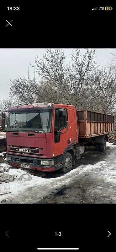 daf адиночка: Ивеко самосвал дубль кабина, нарощеные борта ( сьемные ) задний борт — 1