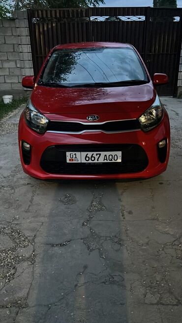 киргизские авто: Kia Morning: 2017 г., 1 л, Автомат, Газ, Хэтчбэк
