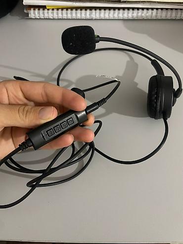 Настольные ПК и комплектующие: Гарнитура для call-центра/офиса DANYIN BH69 (Telephone Headphone) — 6