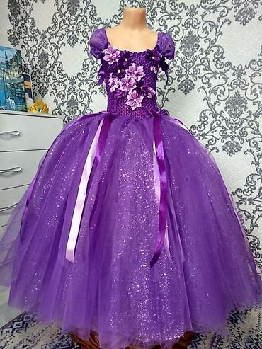 Платья: Детское платье, цвет - Белый, Новый — 3