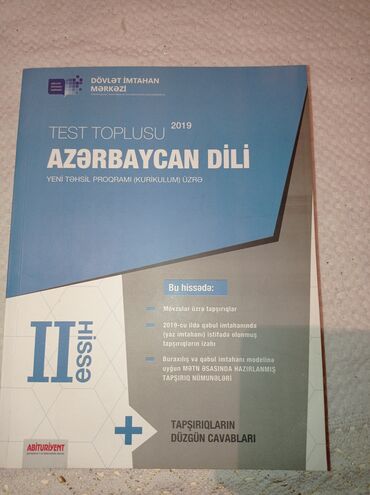 azerbaycan dili test toplusu 1ci hisse pdf: Azərbaycan dili test toplusu
1ci 2ci hissə
ikisi bir yerdə 6 manat