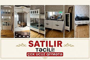 abedni dest: Mebel dəsti – qonaq otağı və yataq otağı üçün Tərkibi: - Vitrin şkaf — 5