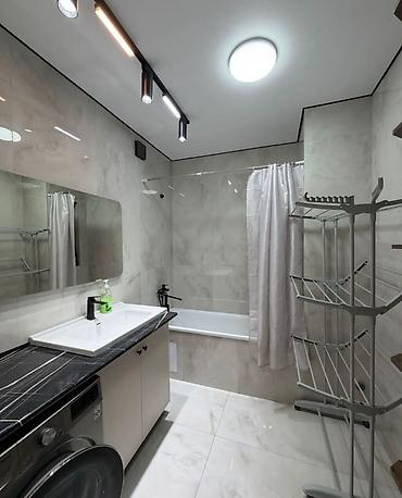 креакон: 2 комнаты, 77 м², Асанбай мкр Элитка, 9 этаж, Евроремонт — 3