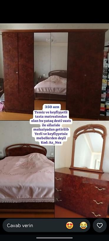 Yataq otağı dəsti - Material: tam taxta, keyfiyyətli və möhkəm lalafo.az -da Yataq otağı dəsti - Material: tam taxta, keyfiyyətli və möhkəm