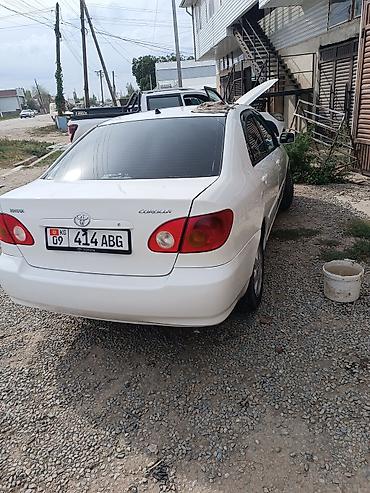 авто духи: Toyota Corolla: 2002 г., Бензин, Седан — 3